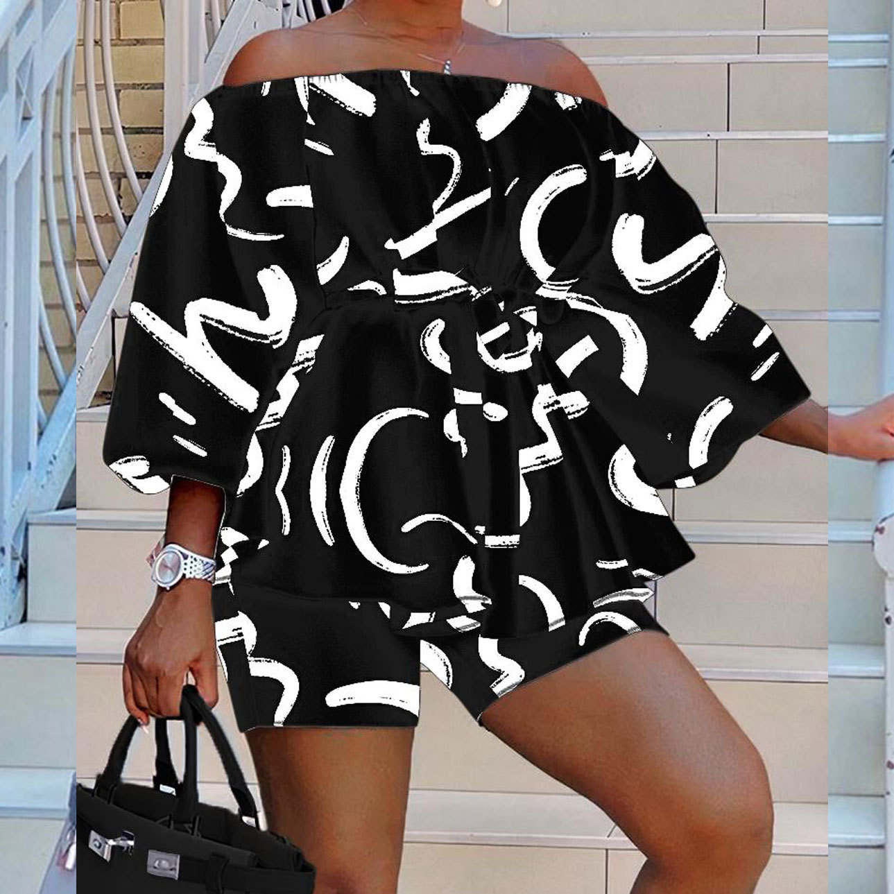 italian women's clothing brands Vibrant Chic Polyester Stripe Blouse: Fast Fashion Must-Have 1920s women's clothing with Shiny, Refined Elegance & Glam Vibe luxury women's clothing brands
