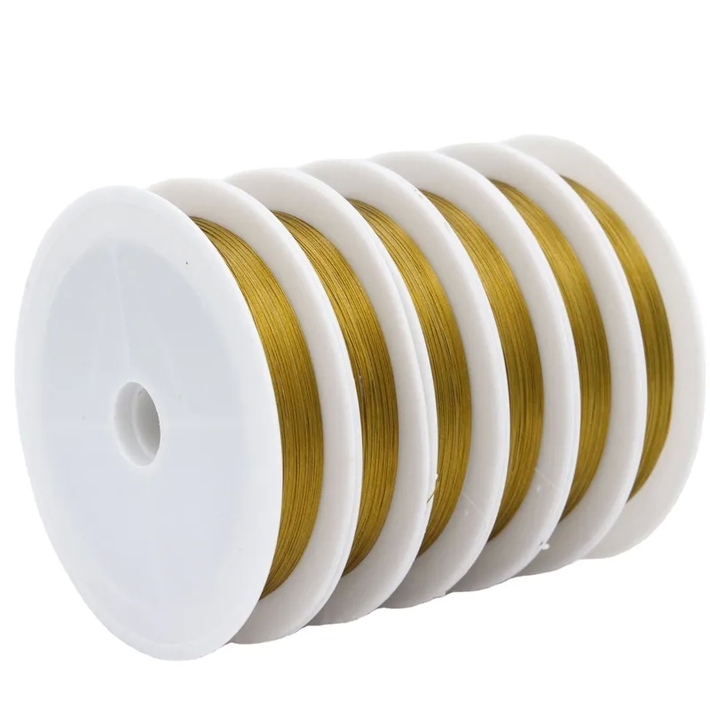 jewelry making ideas Vibrant Vintage Vibes: Exquisite 304 Polished quality beads for jewelry making Stainless Steel Wire - 0.25mm to 0.45mm Options jewelry making supplies online