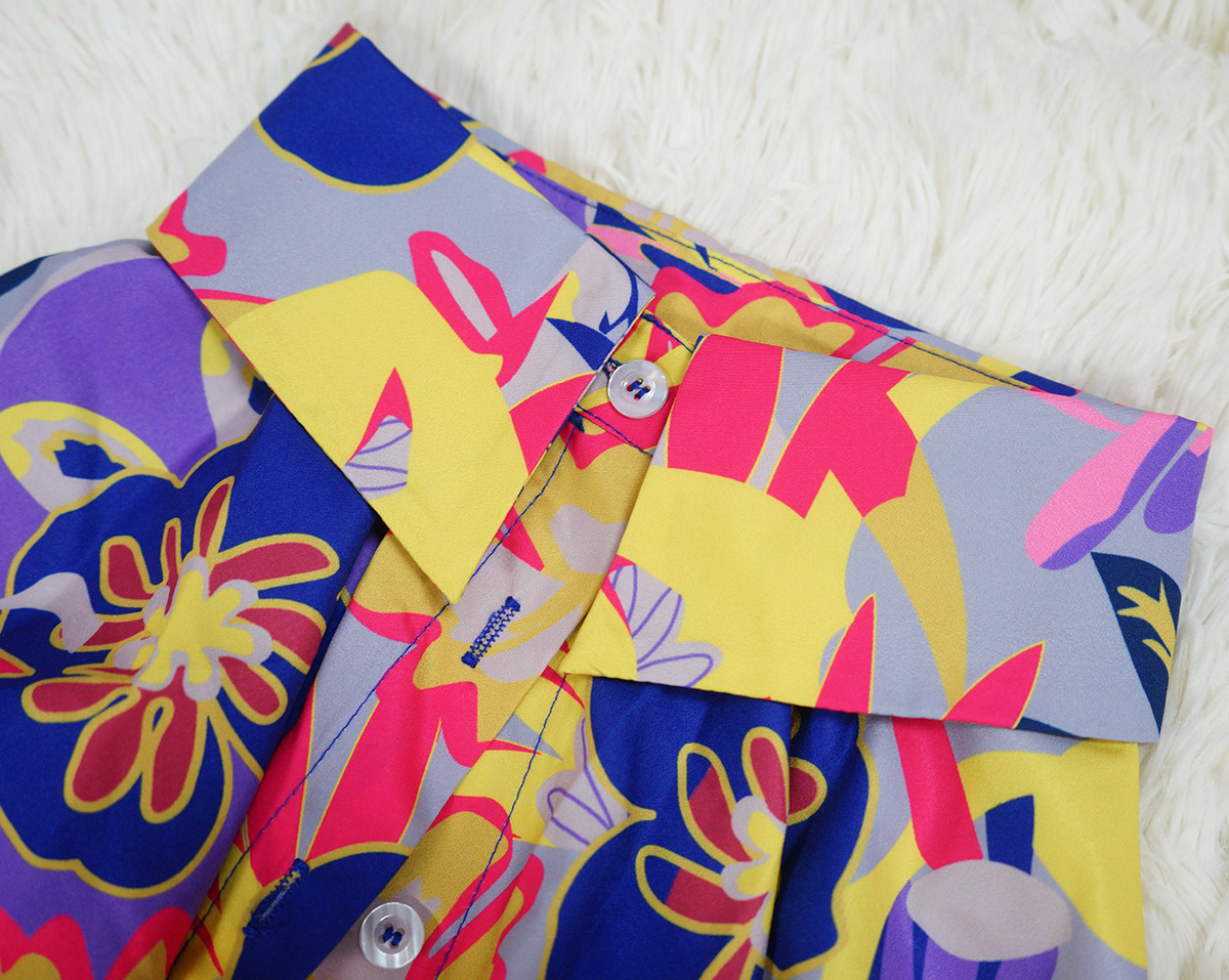 jewish women clothing Exclusive Ethnic Premium Quality Sophisticated Plus Size Flower Print Two-piece Spandex Polyester Pants women's clothing 2 day shipping Set women's clothing clearance