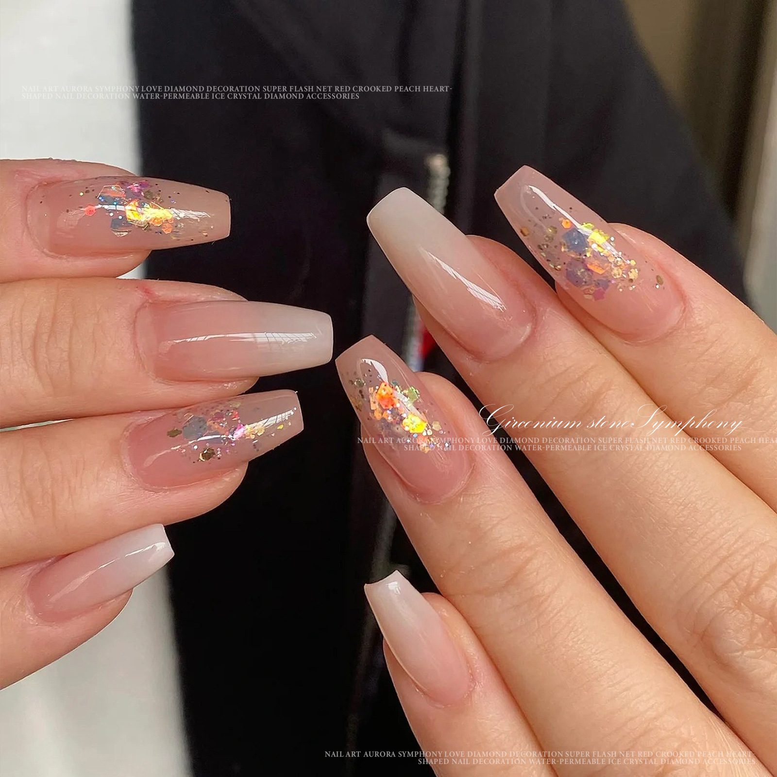 lvaaa beauty & health llc Refined Tribal Fairy Nail Accessories with health & beauty ta Classic Shiny Sequin Design - Glossy Craftsmanship Set beauty health vitamins