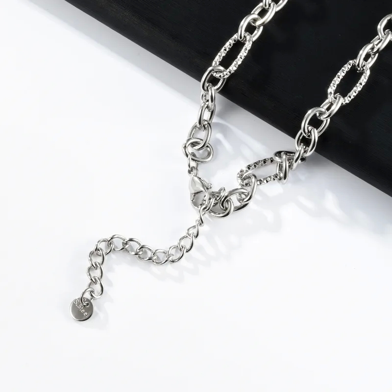 off white men's jewelry Heritage-Inspired 18K effy men's jewelry Gold Plated 304 Stainless Steel Twist Necklace with Vintage Charm uk men's jewelry