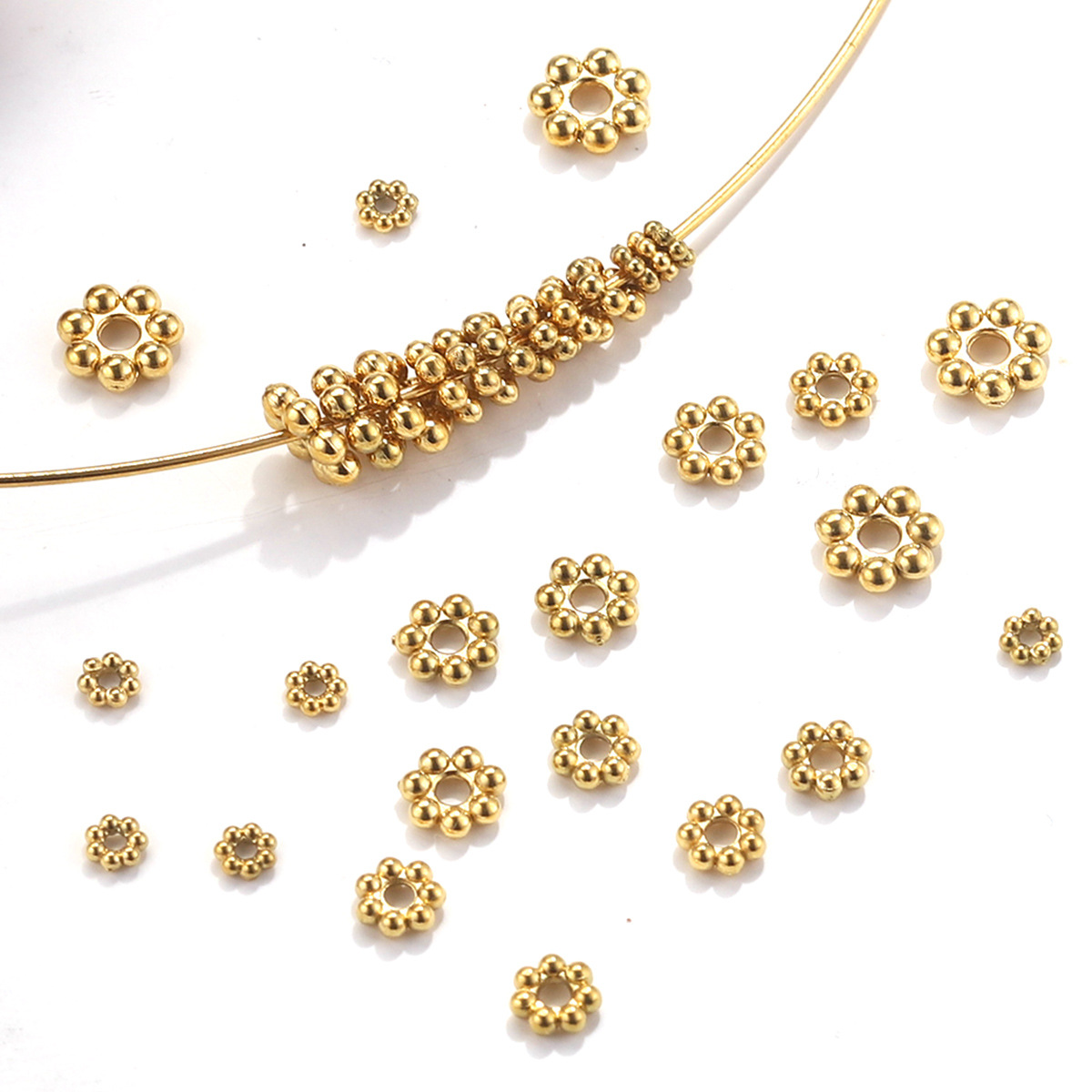 opal beads for jewelry making Elegant 18K Gold Plated Stainless Steel Spacer Bars - jewelry making magazines Minimalist Design for Everyday and Formal Jewelry jewelry making reality tv show