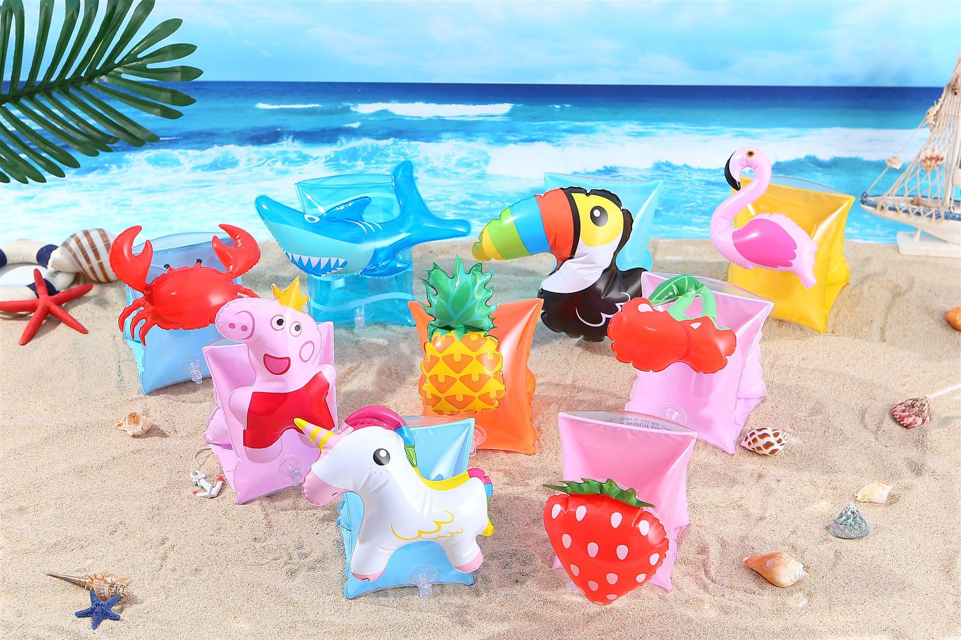 popular fashion accessories Chic jane's fashion & accessories Heritage-Inspired Cartoon Swim Ring: Weatherproof Beach Accessory 1970s fashion accessories