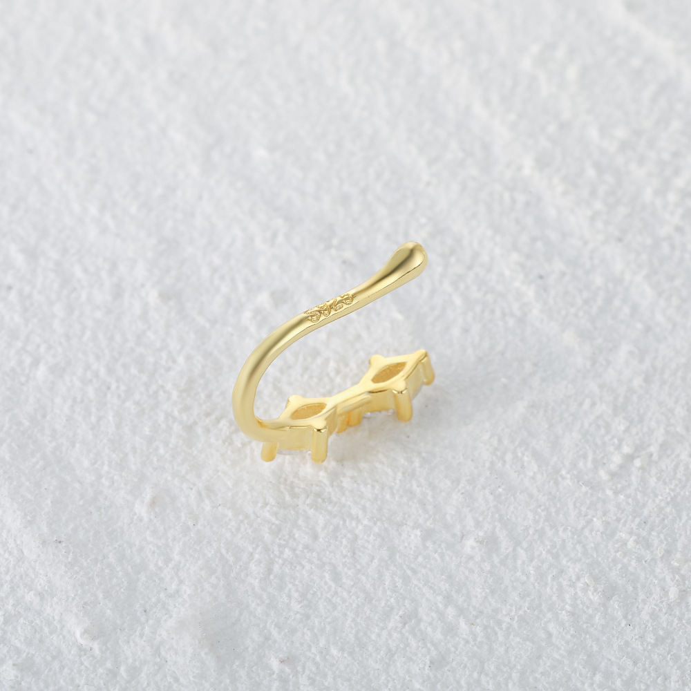 real high end jewelry Celestial Sparkle: Rustic Star flower high end jewelry brands & Moon Nose Studs - Hand-Engraved 925 Sterling Silver Luxury high end jewelry stores in kansas city