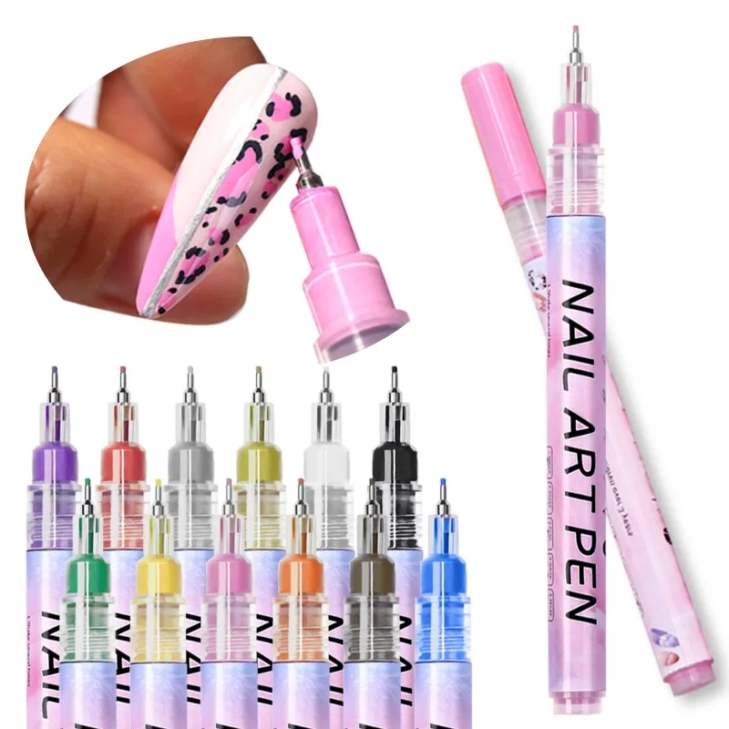 ultrasonic beauty & health instrument lw-009 Grunge Elegance: Handmade Seasonal Collection - 12-Piece Simple medical beauty 1060 Letter Nail Pens prestige beauty health