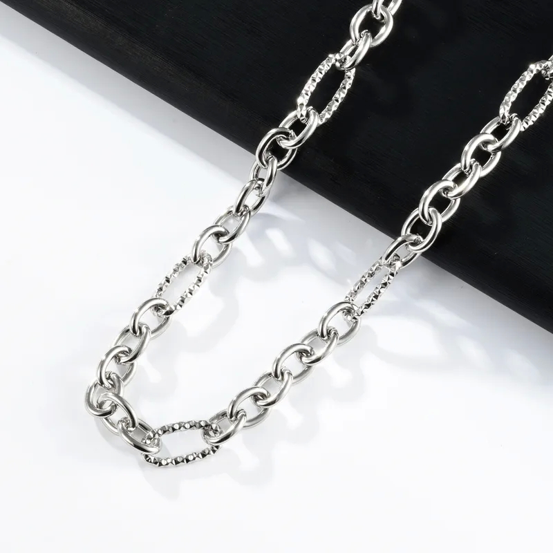 used men's jewelry Heritage-Inspired 18K Gold Plated 304 Stainless Steel Twist Necklace with men's jewelry ebay Vintage Charm men jewelry jade