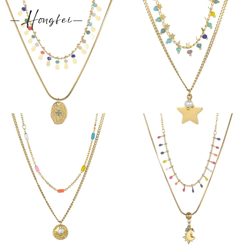 vanessa fine jewelry Sustainable Boho Chic 14K Gold Plated Star Earrings & Necklace Set - Adjustable fine jewelry trends 2024 Vibrant Design fine jewelry under 500