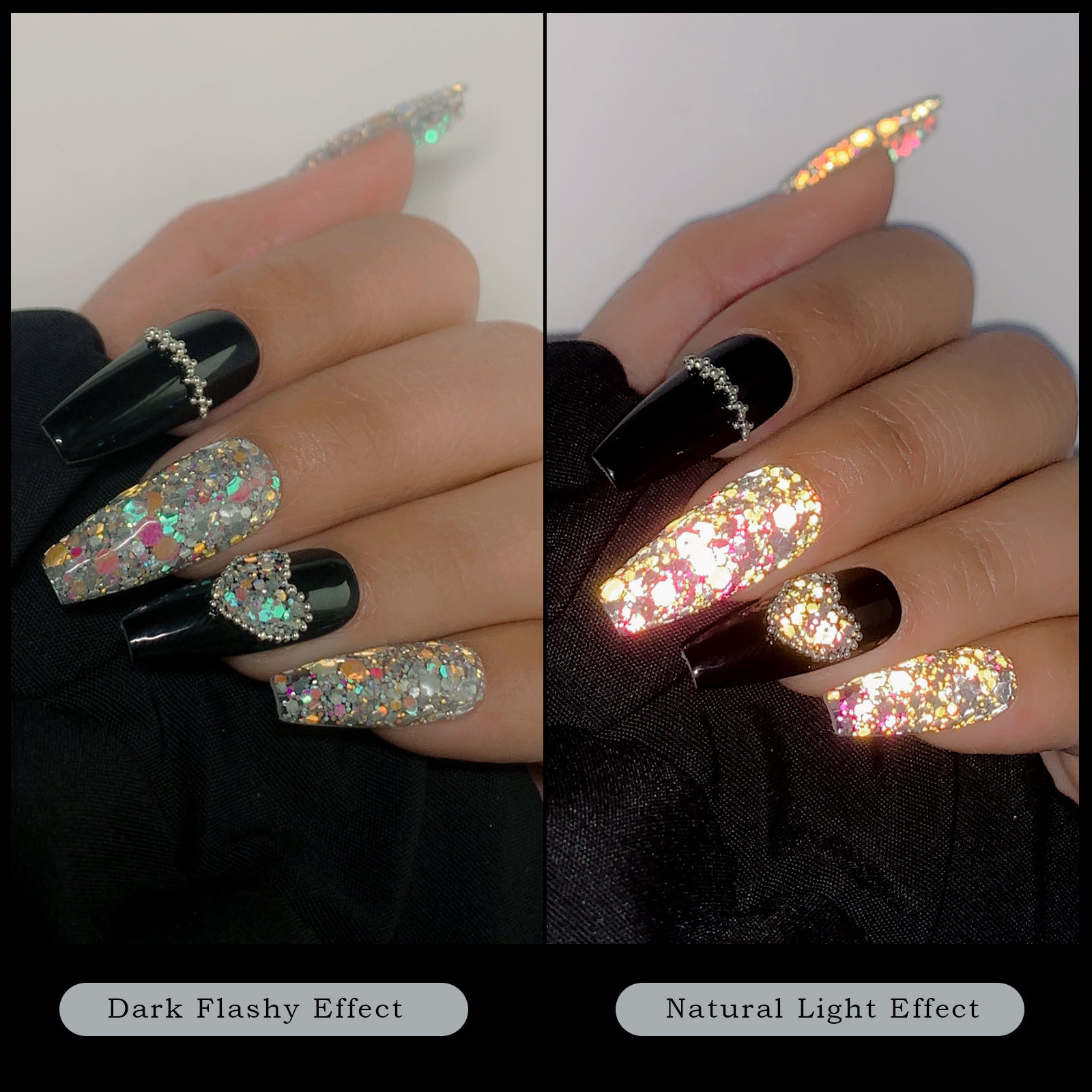 vivi beauty health center Ethically Made Custom beauty gaga health spa Glam Vibe Sequin Nail Decoration Set - Wholesale Fashion Accessories loca hair beauty health radlett reviews
