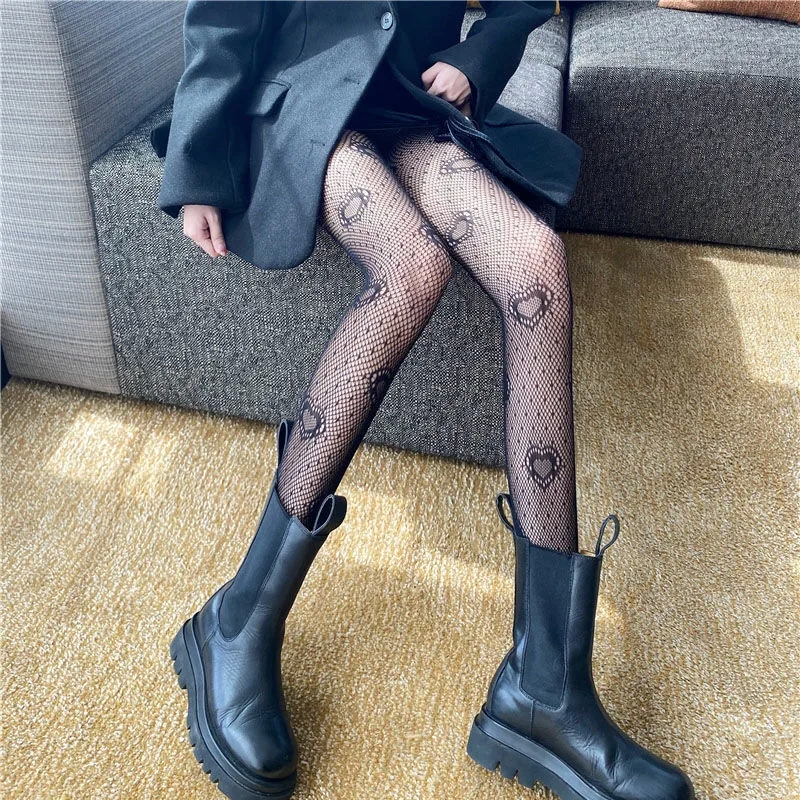 women's clothing target Artisan Women's Heart-Patterned Black Lace Fishnet Socks: A high-quality women's clothing brands Statement Piece with Sleek Design women's clothing on clearance