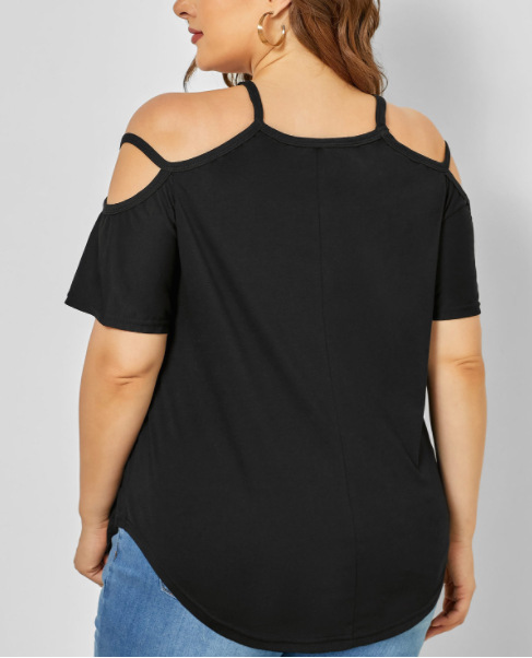 women's clothing versona Chic Timeless Polyester Letter Print T-Shirt - women's clothing 1920s Dainty Wholesale Fashion Commute Style 4xl women's clothing