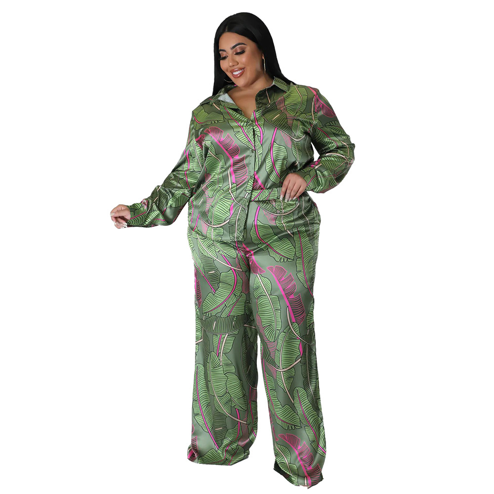 women's clothing victorian era Eye-Catching Retro Print Plus Size Spandex Pants women's clothing subscription box Set - Personalized, Non-Toxic Gift-Ready Two-Piece Outfit eclipse women's clothing