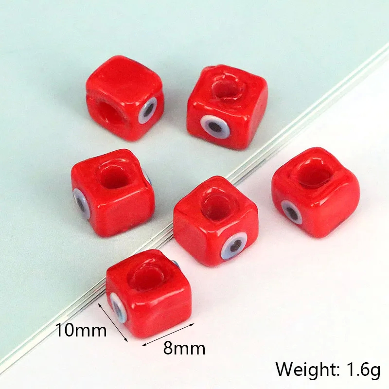 8mm red beads for jewelry making 