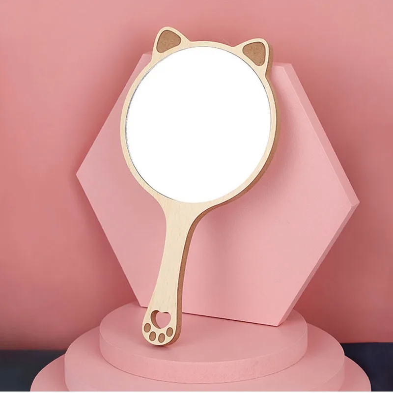 beauty & health oral hygiene dental flosser "Exclusive Sophisticated Wooden Hand Mirror – Everyday Jewelry with Simple Elegance Portable yu ya beauty & health & Stylish" beauty health drink