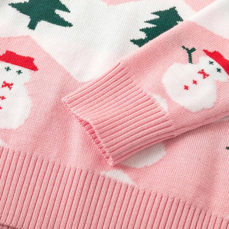 carter baby kids "Exclusive Feminine Snowman Knit baby 5 kid Hoodies & Sweaters – Wholesale Ethnic Christmas Fashion" baby and kids furniture warehouse