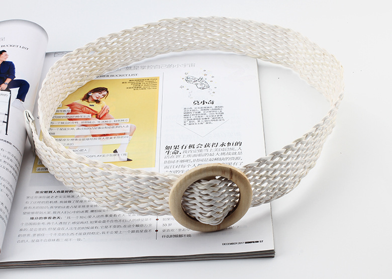 fashion accessories designer jobs Limited-Time Minimalist Korean Cotton & Linen Belt with Wooden Buckle - Weatherproof Women's Decorative 2010 fashion accessories Accessory fashion accessories hiring