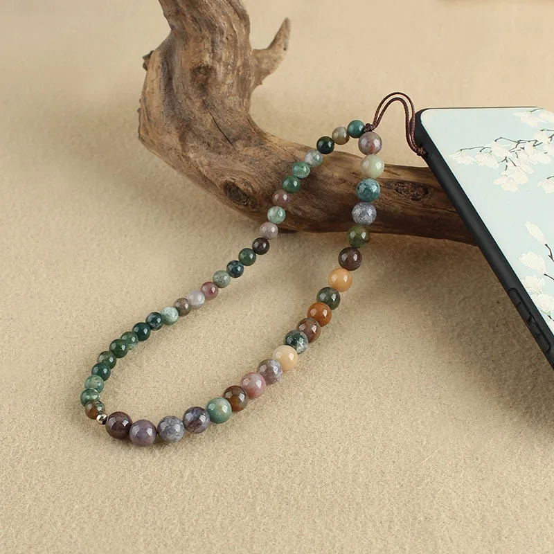 fashion accessory kits "Eco-Friendly Turquoise Agate Phone Chain – Ethnic fashion accessories website Glam Vibe Wholesale Factory Direct Affordable Style" fashion accessories list for ladies