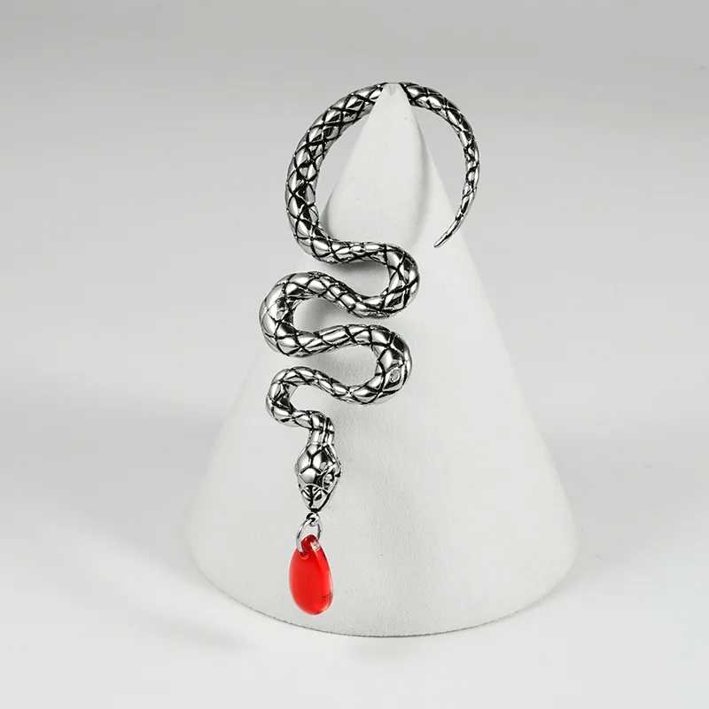 fashion jewelry philippines Exclusive Minimalist High-Fashion amazon fashion jewelry Snake Copper Ear Hanging - Trendy Gift-Ready Vacation Accessory red fashion jewelry