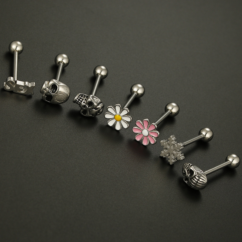 fine jewelry pawn shop near me Handmade Organic Stainless Steel Flower Tongue Nail fine jewelry under 500 Set – Unique Casual Fashion Accessory kay's fine jewelry aruba