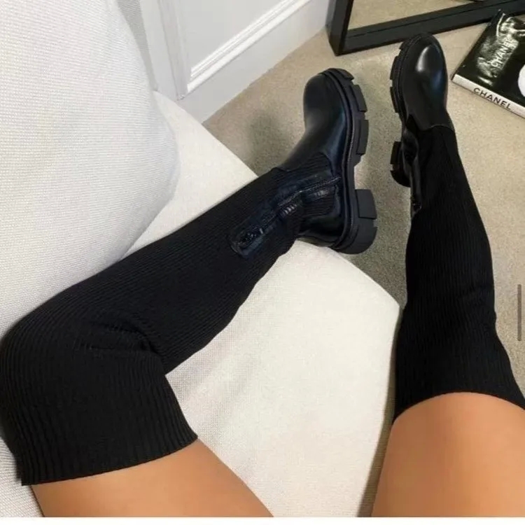 high-fashion "Ethically Made Sparkle Round-Toe Sock upcycled Boots – Fashionable & Hypoallergenic Women's Footwear" personalized