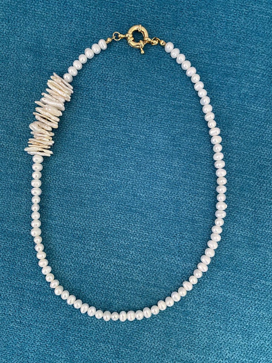 high end jewelry auction houses Eco-Chic Celeb Style: Upcycled Shiny contemporary high end jewelry brands Titanium & Freshwater Pearl Jewelry Set (2 PCS/Package) best high end jewelry for men