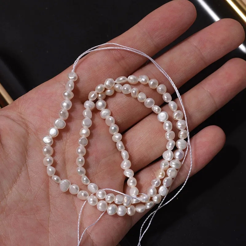high end trendy jewelry "Artisanal Vibrant graff high end jewelry Solid Color Freshwater Pearl Necklace – Premium Sparkle Celebrity Style 1-Piece" high end nose jewelry