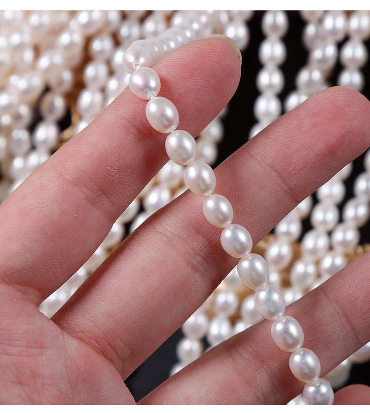 high quality jewelry making supplies Vintage-Inspired Non-Toxic Solid Color Freshwater Pearl Beaded Necklace – Fast Shipping, Safe & Stylish (1 high end victorian jewelry Piece) high end jewelry turquoise
