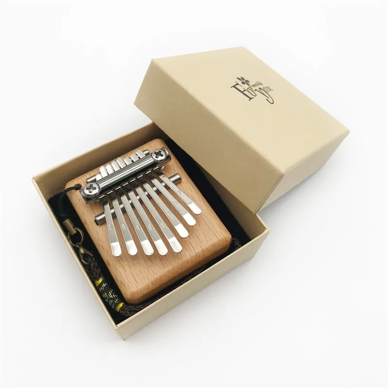 Wholesale 8-Tone Mini Kalimba Piano - Lightweight, Colorful, Classic Design for Daily Use & Dropshipping