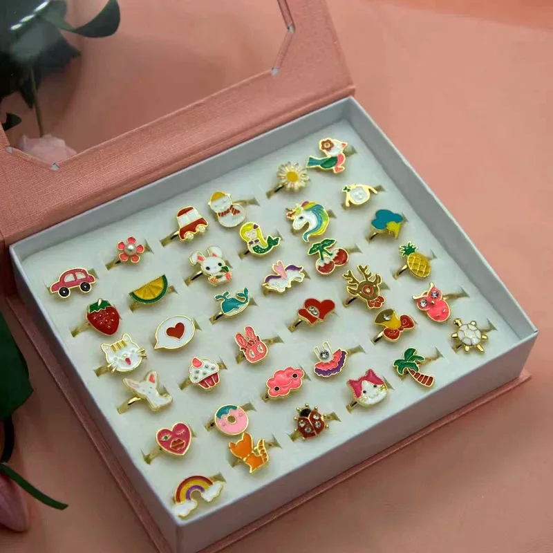 libas fashion & jewelry "Eco-Chic Recycled Alloy Kids' Rings quality fashion jewelry - Playful Cartoon Cloud & Rabbit Designs Personalized & Ethically Sourced" 424 jewelry