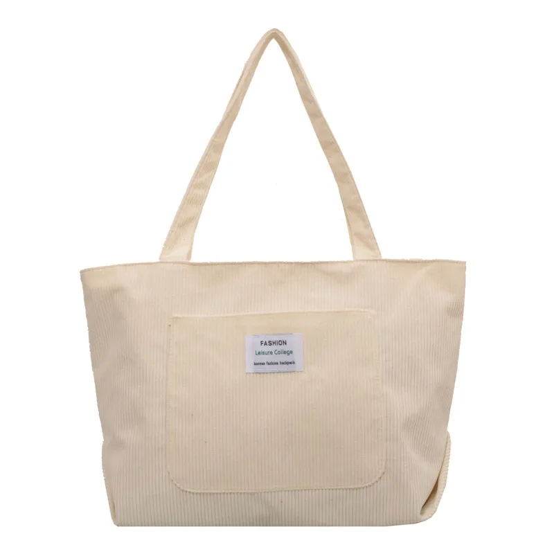 recycled "Artisan-Made Vintage refined Corduroy Tote Bags – Stylish Safe & Fashion-Forward Must-Have for Women" personalized gift