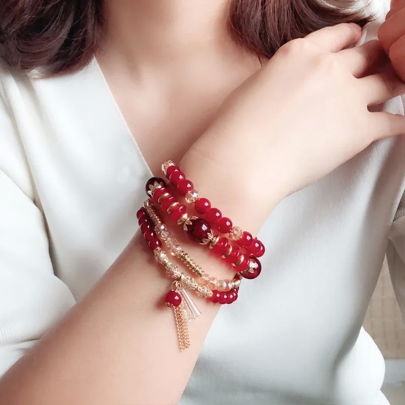 types of fashion jewelry "Wholesale Sleek Geometric Alloy Tassel Bracelets premier designs high fashion jewelry – Playful Skin-Friendly Multifunctional Affordable Luxe Set" indian fashion jewelry online usa