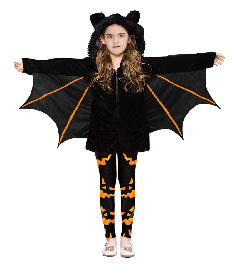 woman clothes 50s Eco-Friendly Kids' women's clothing uniqlo Bat Costume: Sophisticated Festival Fashion with Glistening Masquerade Props australian women's clothing brands