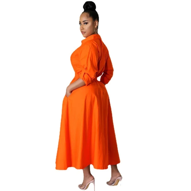 women's clothing uk size chart "Exclusive Custom Vintage Women's Long Sleeve Maxi women clothing size 0 Shirt Dress – Solid Color Wholesale Fashion" american made women's clothing