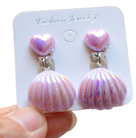 wow fashion jewelry Vintage Retro Resin Ear Cuffs for how to keep fashion jewelry from tarnishing Girls - Non-Toxic Classic Style in Simple Shell Design fashion jewelry wholesale suppliers