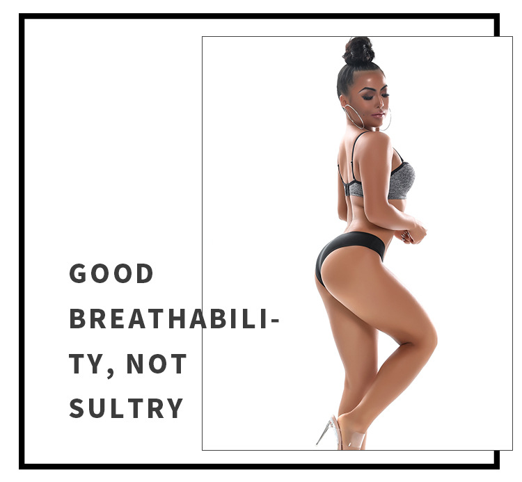 xxl size women's clothing Luxury Bespoke Seamless Low-Waist Briefs – Dainty Solid Color Panties with women's clothing patterns Breathable Comfort infinity women's clothing