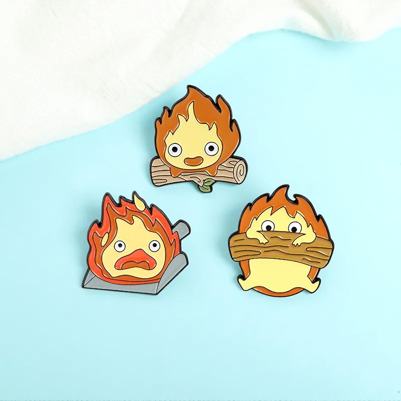 2000s fashion accessories men "Exclusive Glam Cartoon Flame Alloy Brooch – 70s fashion accessories men Durable Unisex Pin Limited-Time Offer" fashion accessory kits