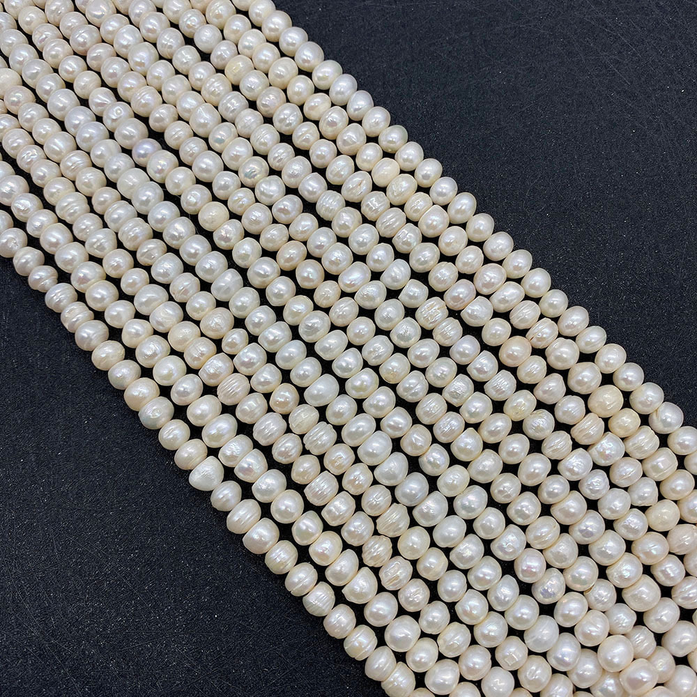 4 year old jewelry making Eco-Friendly Matte Geometric sterling silver wire for jewelry making Freshwater Pearl Beads – Boho Grunge Style, Non-Toxic, Organic, Single String 925 sterling silver for jewelry making