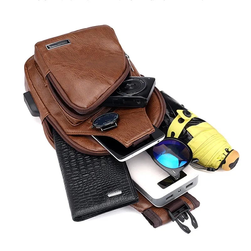 60 gallon trash bags "Vintage-Inspired Men's USB Charging Crossbody Bag – Korean Style Statement Shoulder Bag for Autumn 02 arena bags & Winter" bags rules