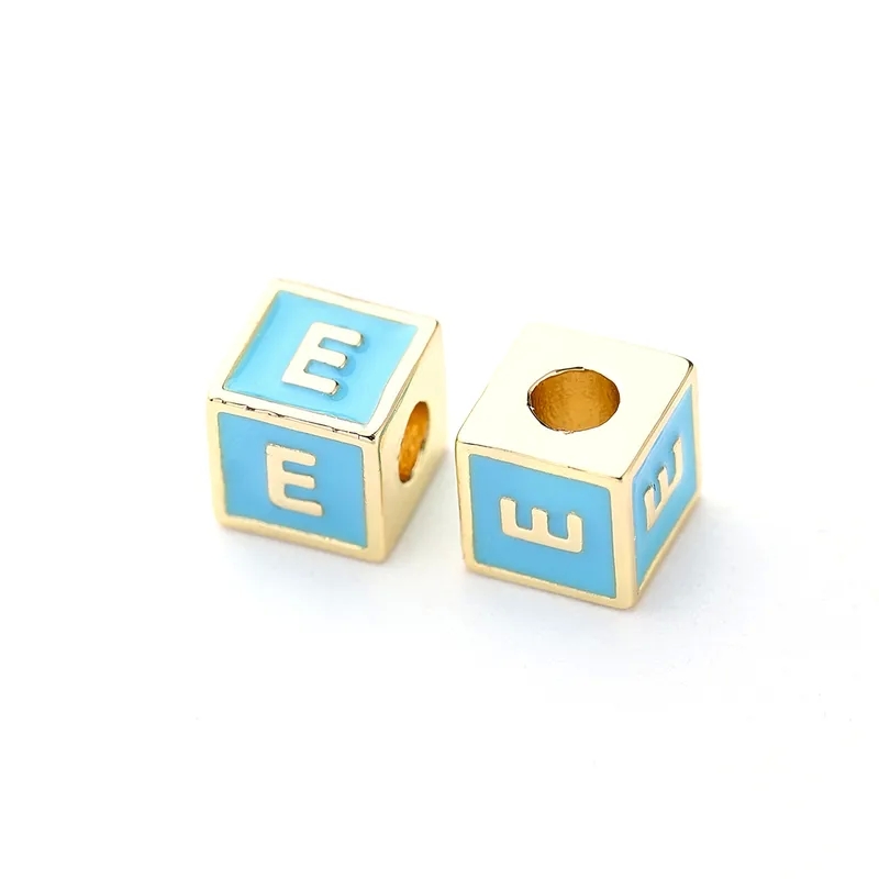 9mm beads for jewelry making Wholesale 6x6mm Gold Plated Copper Square Beads – Timeless Skin-Friendly Rare Elegance for Fashion-Forward jewelry making journal Designs findings for jewelry making