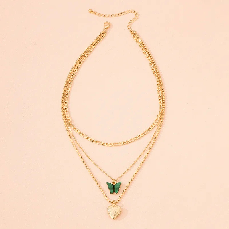 affordable luxury pieces "Exclusive Quick-Ship gift-ready Layered Animal Alloy Necklaces – Affordable Luxury Unique Designs" sleek design