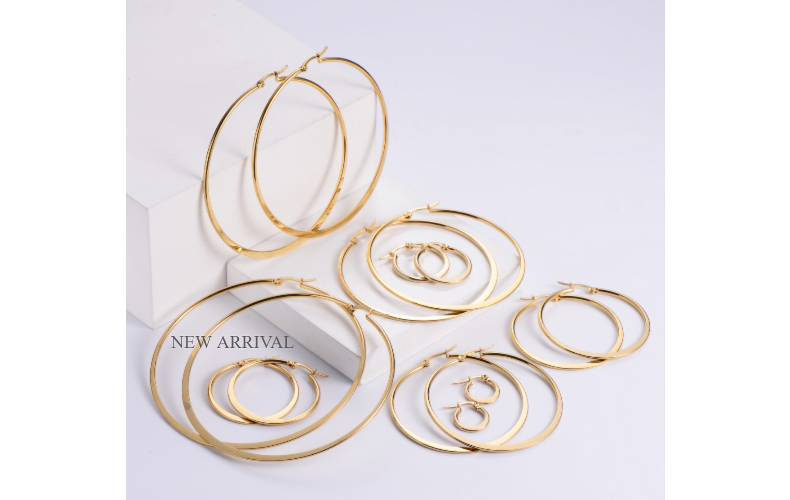 artisanal Exclusive Glamorous 18K Gold Plated Stainless Steel party wear Fruit Shell Earrings – Celebrity Style Statement Jewelry customized option