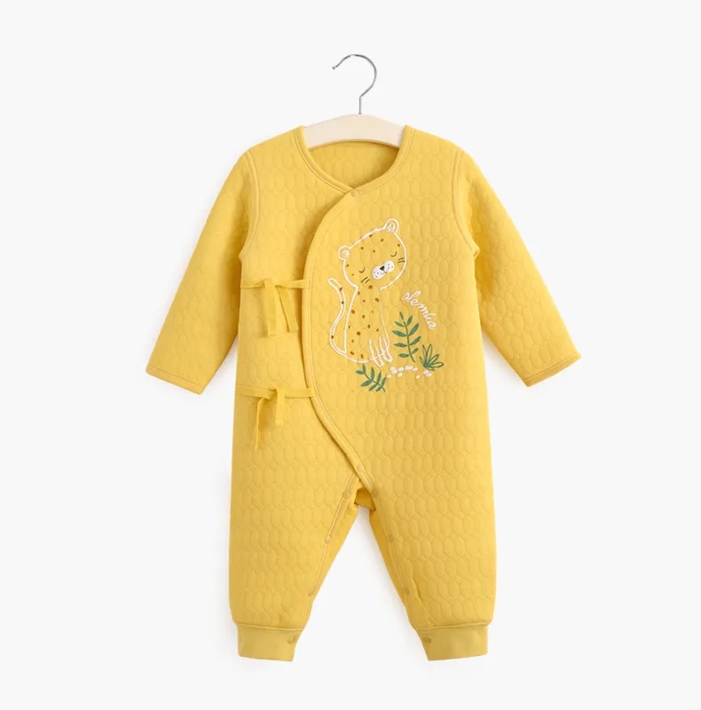 baby kids animals Exclusive Handcrafted Baby One-Body twins - baby/kids/mom (gachibowli) Winter Clothes: Thickened Cotton Long-Sleeve Lace-Up Romper for Comfortable Autumn Adventures babyhug kids cycle