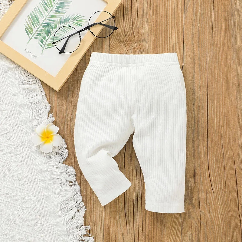baby kids five below "Personalized Baby Fashion Set: Genuine Striped Leggings & Polished Pure Color baby kids house Pants – Eye-Catching 3-Piece Outfit" youtube baby animals for kids