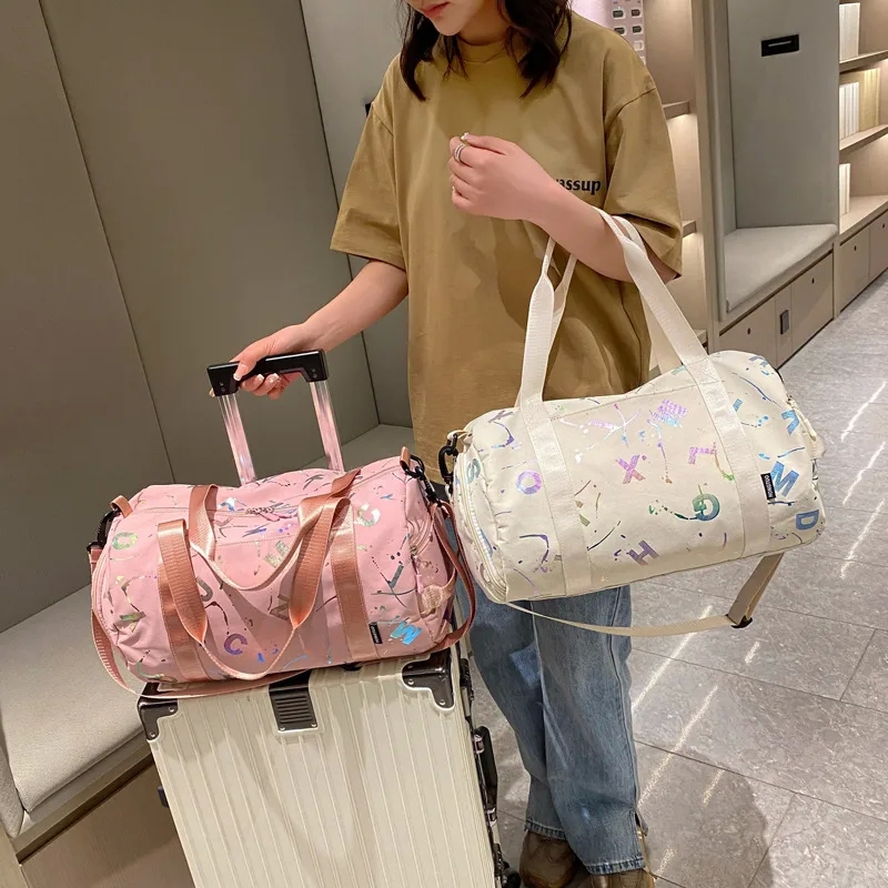 bag 80 liter Elegant High-Quality Women's zara tote bags Travel Bag: Upcycled Yoga & Swimming Shoulder Bag with Wet-Dry Separation Playful Craftsmanship bags 35l