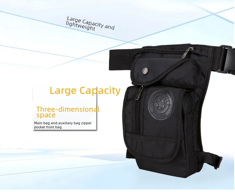 bags holder Elegant Multifunctional Nylon Waist & Leg Hanging Bag bags clairo for Outdoor Travel, Sports, and Mountaineering – Exquisite Design bags of gravel