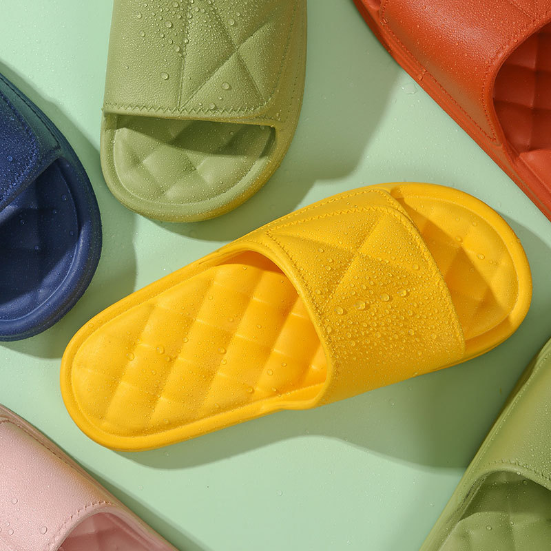 bespoke Chic Organic tailor-made Minimalist Unisex Solid Color Open-Toe Slides - Casual Slippers for Effortless Style gift-ready