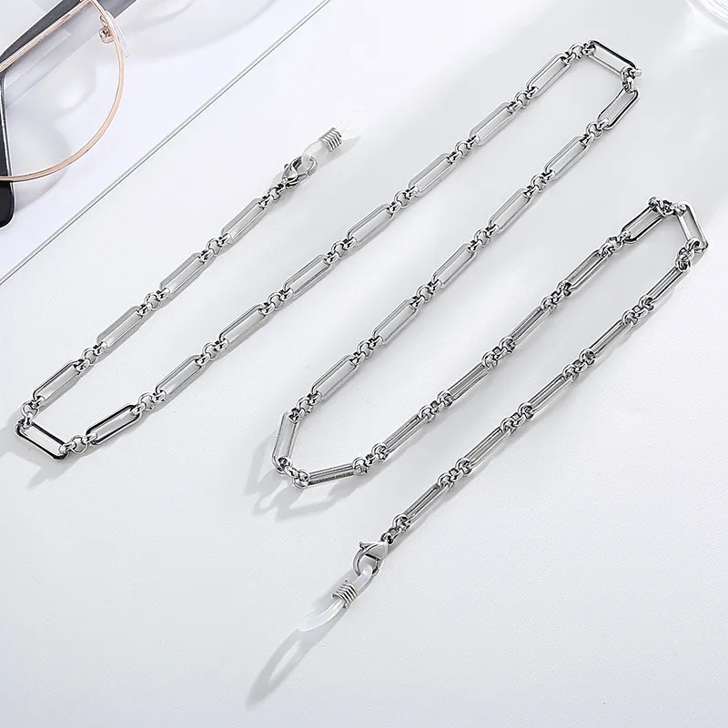 bold design "Personalized Dainty Boho-Inspired Square Chain Sunglasses – Tribal affordable luxury Elegance with Anti-Lost Neck Strap" everyday jewelry