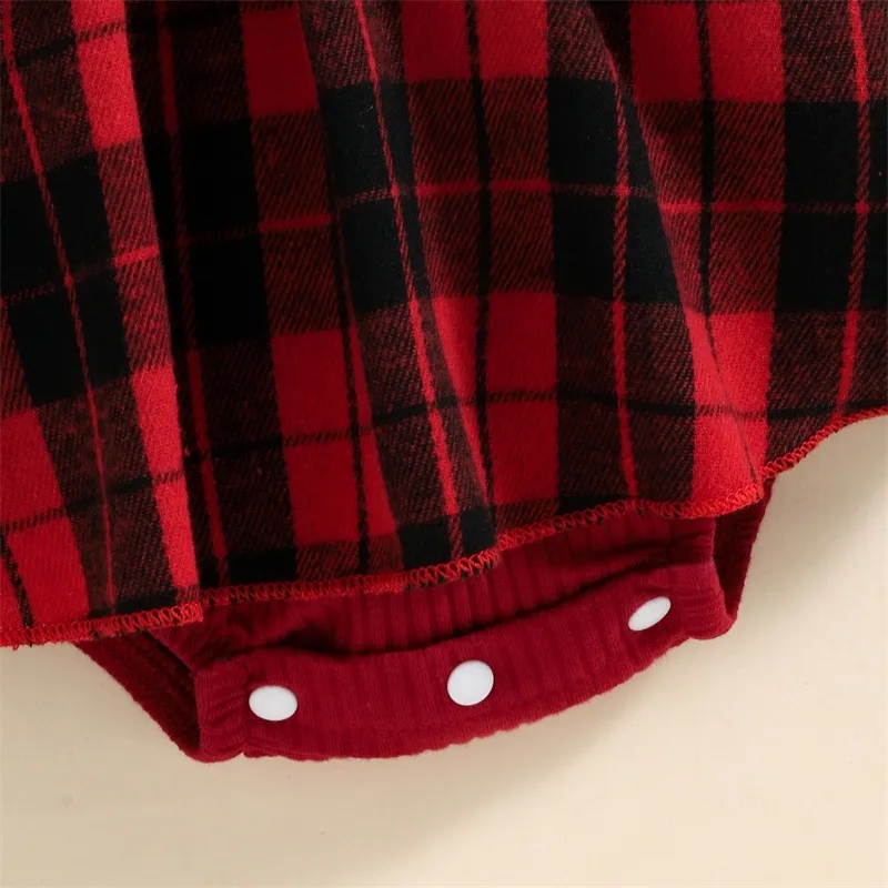 circus baby kids "Upcycled Grunge Plaid Baby Rompers – 2 baby kids Quick Weatherproof & Feminine Holiday Style" hazel baby & kids