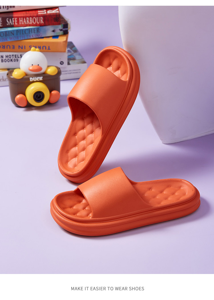 classic design Chic Organic Minimalist Unisex grunge Solid Color Open-Toe Slides - Casual Slippers for Effortless Style glam vibe