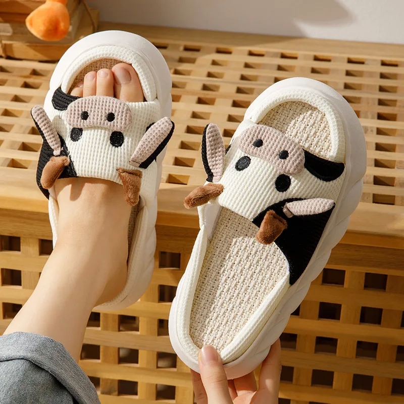 eye-catching Eco-Chic Women's Animal Print Open-Toe Slides - Elegant & matte Masculine Sustainable Casual Slippers eco-friendly