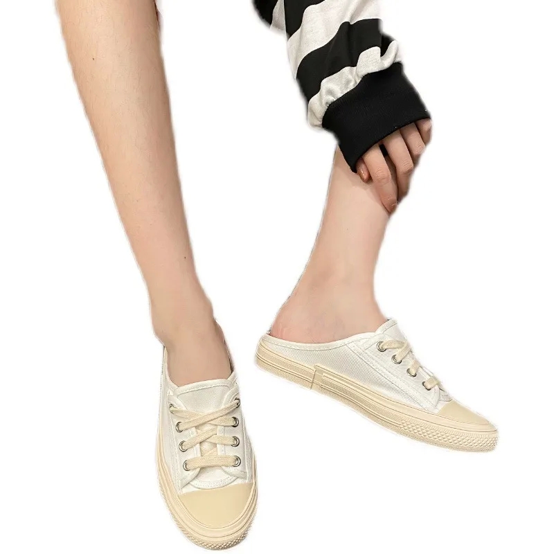 fashion-forward "Timeless trendsetting Bohemian-Inspired Lace-Up Canvas Shoes for Women – Affordable Chic & Gift-Ready Summer Style" artisan-made